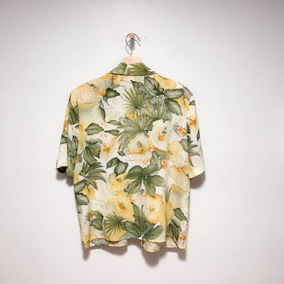 Vintage floral button down shirt - Picture 5 of 13